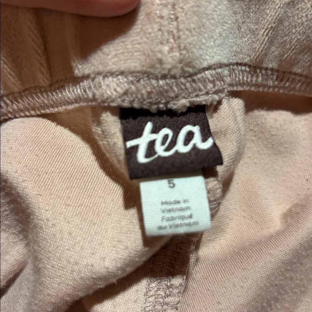 Tea Collection‎ Girls Pink Velour Joggers
